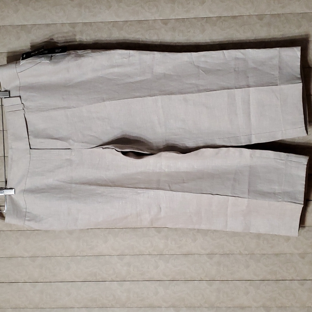 Style&Co. Capri Plus Size pants 14 Tan NWT